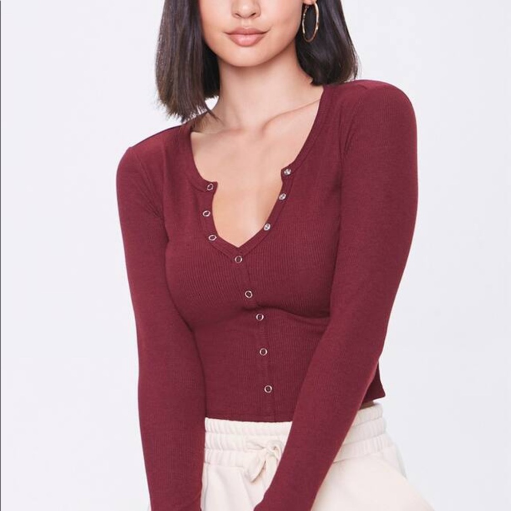 Forever 21 ribbed thermal